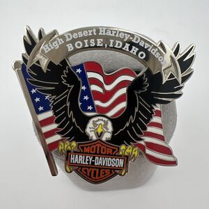 Harley-Davidson High Desert Boise Idaho Dealer Pin Vest Jacket Biker Collectible